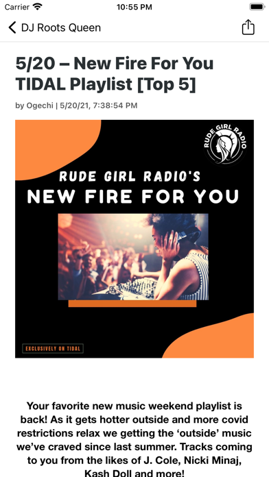 Rude Girl Radio Screenshot