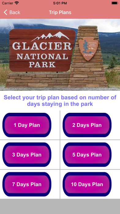Glacier-National-Park Screenshot
