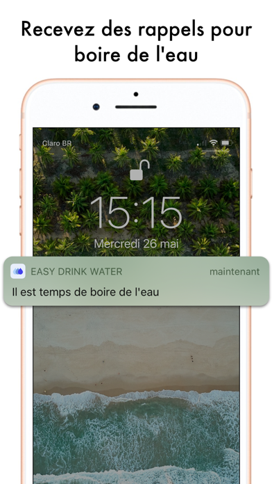 Screenshot #1 pour Boire de l'eau facile rappels