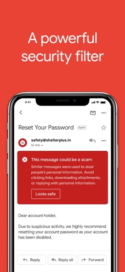 Gmail app screenshot