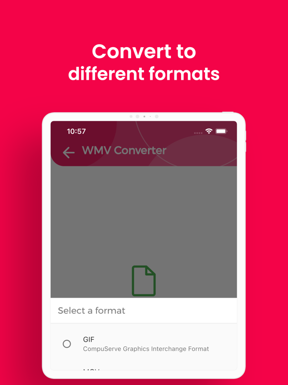 Screenshot #6 pour Convertisseur WMV, WMV en MP4