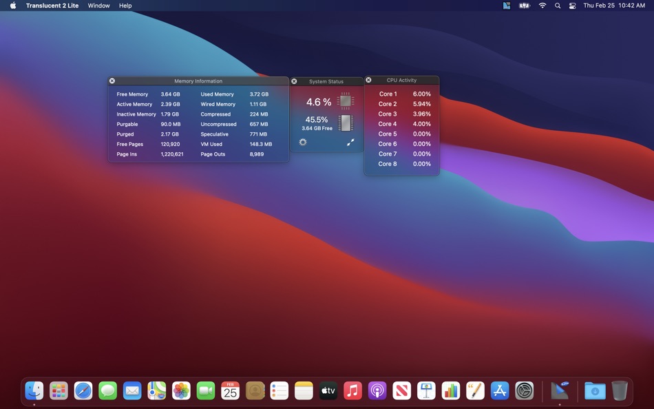 #1. Translucent 2 Lite (macOS) 由: Translucent Software LLC