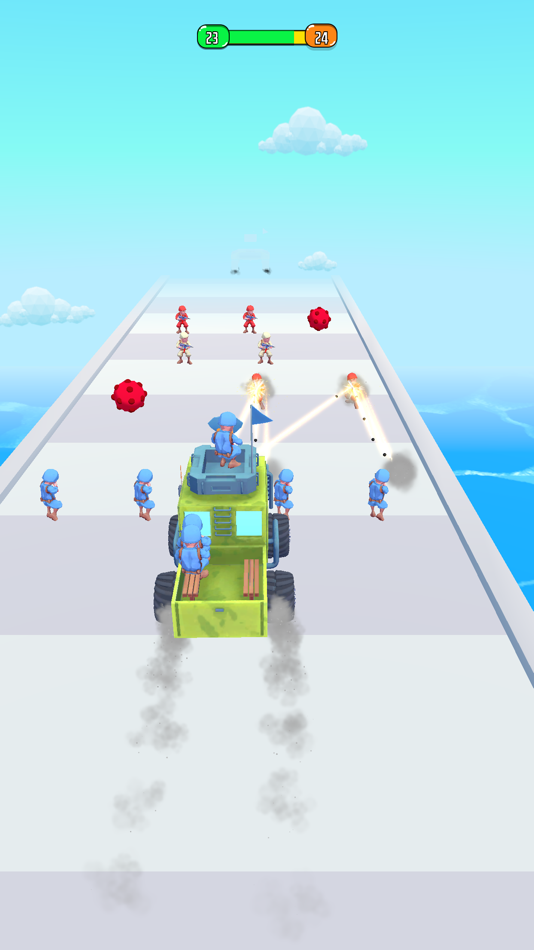 #8. Army Run 3D! (iOS) 由: Babil Studios