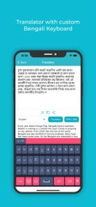 Bengali Keyboar : Translator screenshot #3 for iPhone