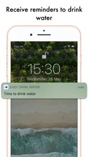 easy drink water - reminders iphone screenshot 1