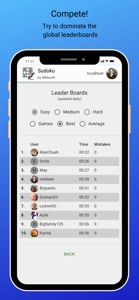 Milesoft Sudoku screenshot #3 for iPhone