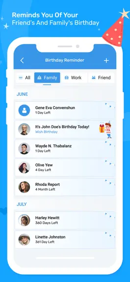 Game screenshot Birthday Reminder & Wish mod apk