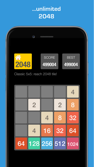 2048 Unlimited Play Screenshot