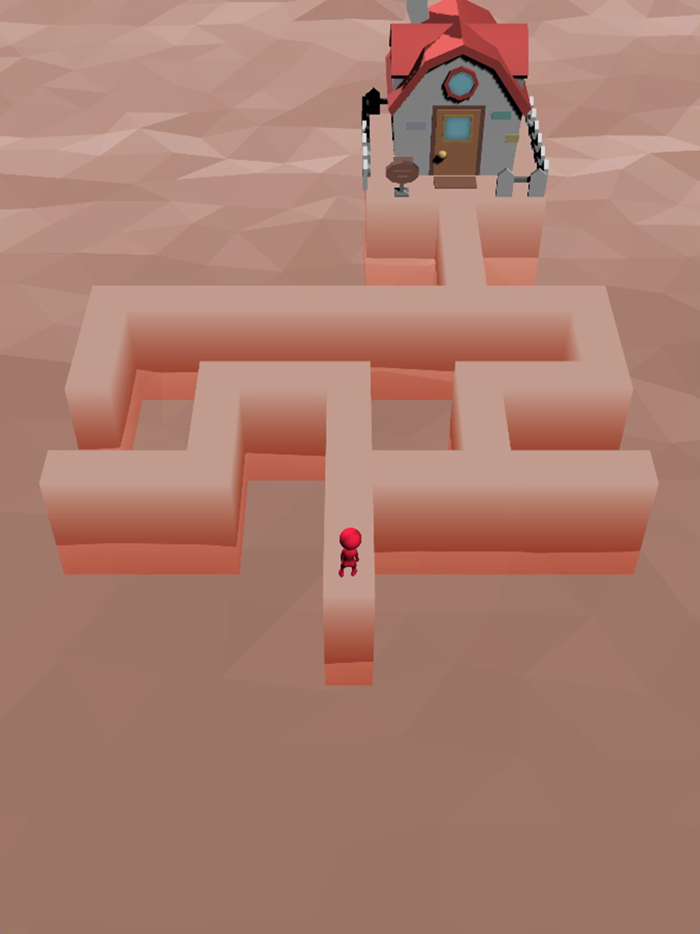 Running home-slider cube