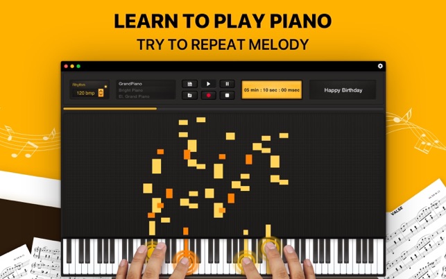 MIDI Keyboard Piano Lessons on the Mac App Store
