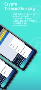 Crypto Transaction Log screenshot #6 for iPhone