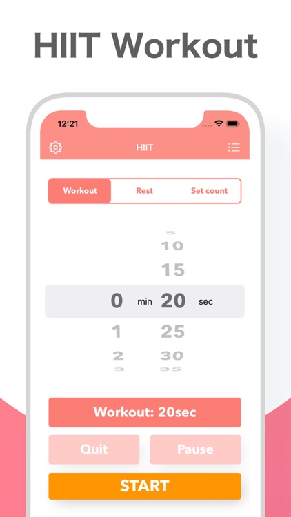 Workout & Interval Timer -HIIT