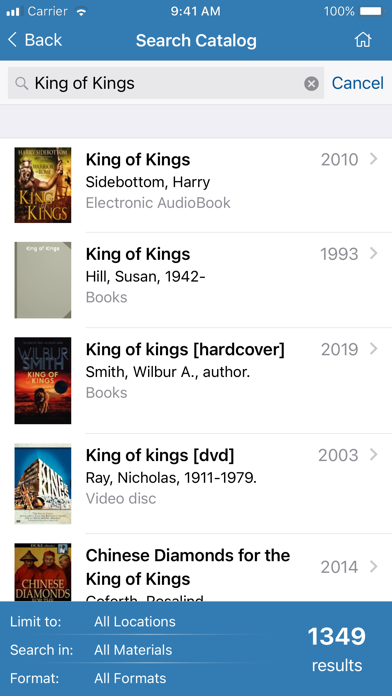 Arrowhead Library System MN Screenshot
