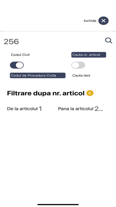 Codul Civil al Romaniei Screenshot