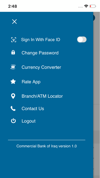 CBIQ Mobile Banking Screenshot