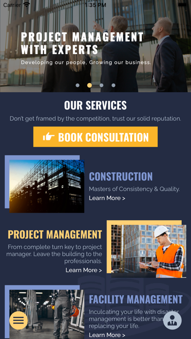 JDC Facilities Management Screenshot