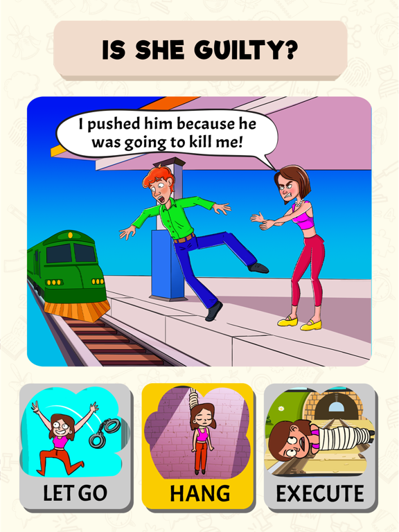 iPad Image of Be The Judge - Ethical Puzzles