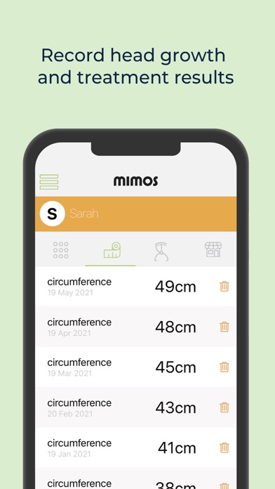 Mimos Baby App Screenshot