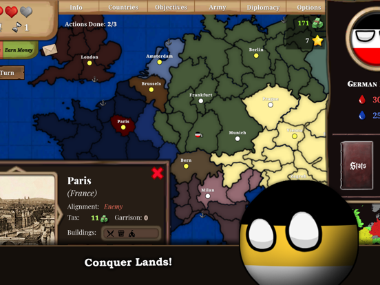 Screenshot #5 pour Countryball: Europe 1890