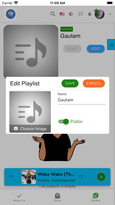 Muziki Chat Screenshot