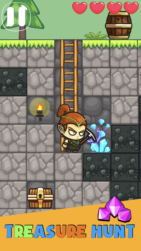 #1. Dig Deeper - block miner (iOS) 由: MOBASO