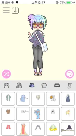 Game screenshot Pastel Girl Dressup apk