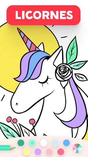 Capture d'écran de Jeux De Coloriage Pour Filles؜ sur iPhone 2
