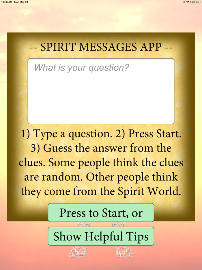 Spirit Messages