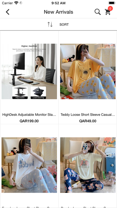 Tuzzut Qatar Online Shopping Screenshot