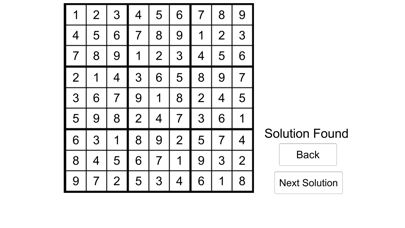 Sudoku Solution Finder screenshot 2