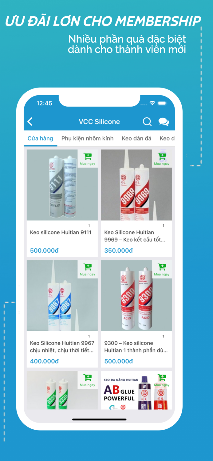 VCC Silicone - Chất kết dính