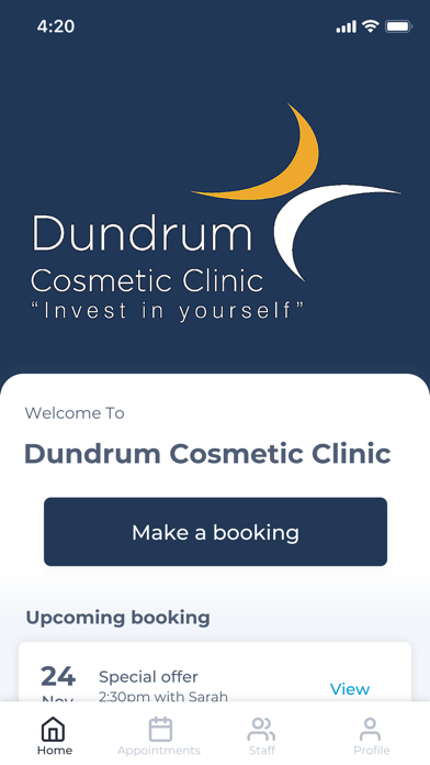 Dundrum Cosmetic Clinic Screenshot