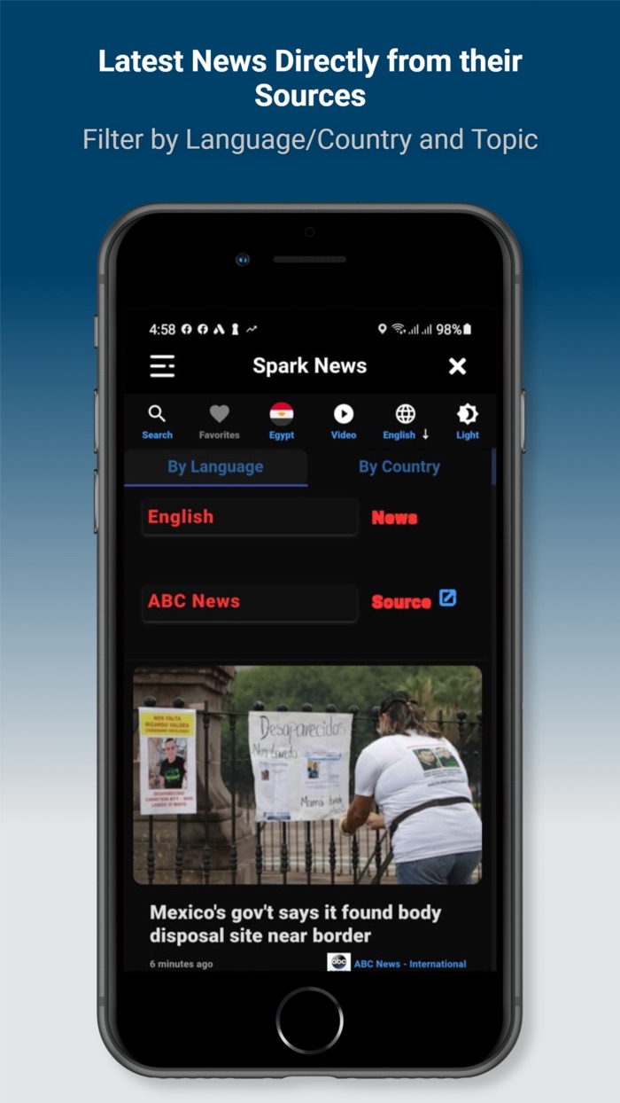 Spark News Lite – News Feed