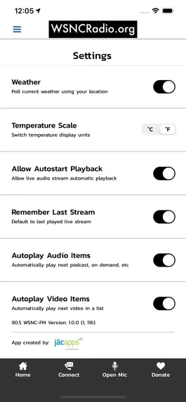 Game screenshot 90.5 WSNC-FM hack