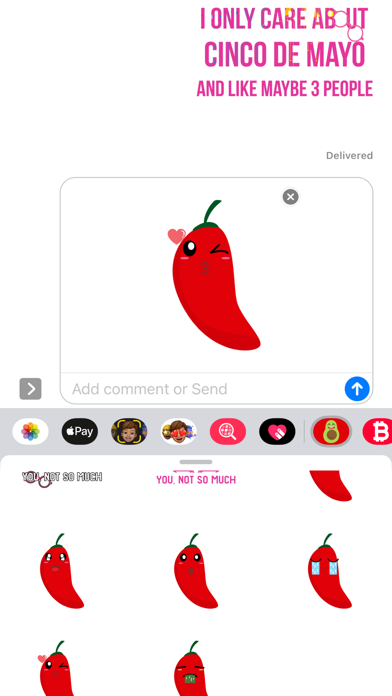 Cinco De Mayo Spicy Stickers Screenshot