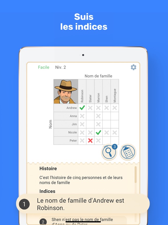 Screenshot #5 pour Cross Logic: énigmes logiques
