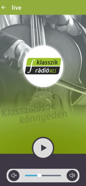 Klasszik Rádió 92.1 on the App Store