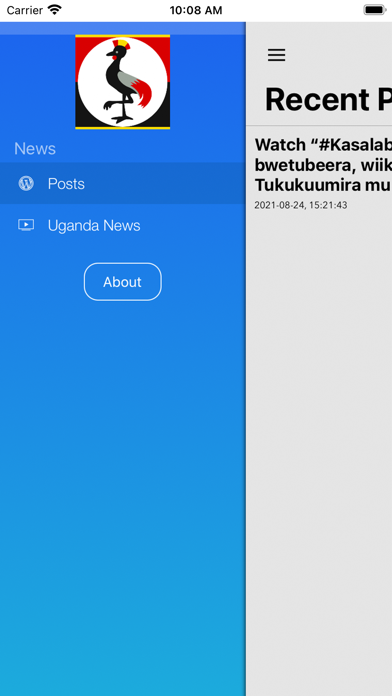 Uganda News & Entertainment Screenshot