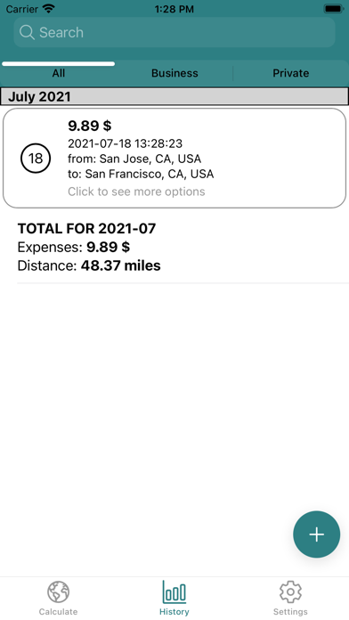 PetrolCalc-Track Fuel Expenses Screenshot
