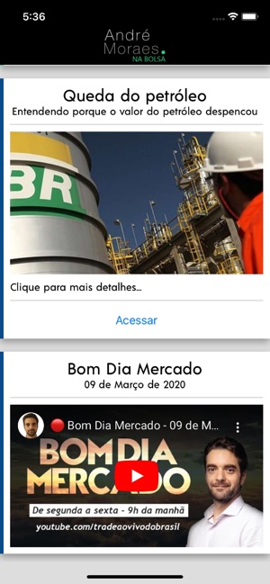 Andre Moraes - Na Bolsa on the App Store