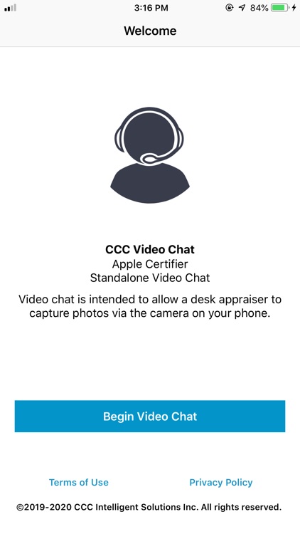 CCC Standalone Video Chat