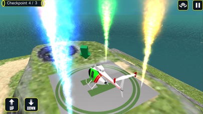 Flying Superhero Helicopter 3D Screenshot