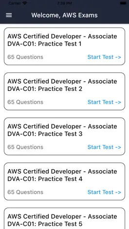 Game screenshot AWS DVA-C01 Certification apk
