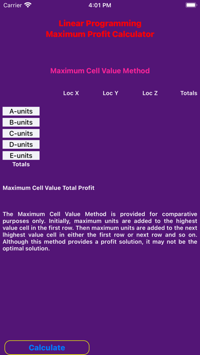 Screenshot #3 pour MaxProfitCalc