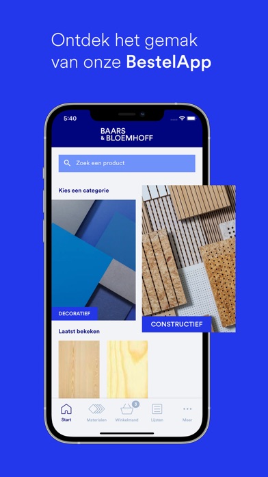 Baars & Bloemhoff – BestelApp Screenshot 1 - AppWisp.com Baars & Bloemhoff – BestelApp Screenshot 1 - AppWisp.com