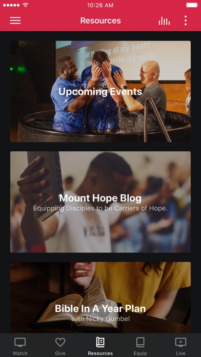 Mount Hope Church Screenshot