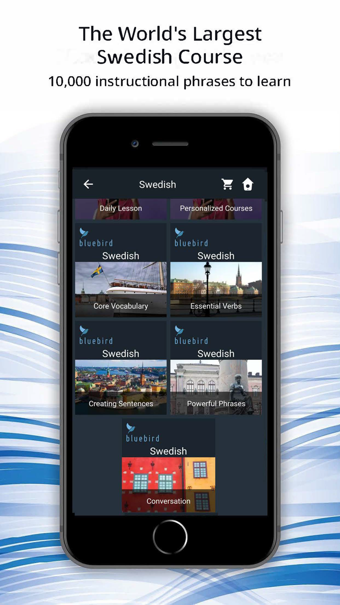 Bluebird Learn Swedish