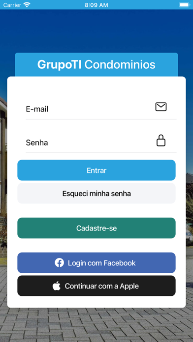 GrupoTI Condominios Screenshot