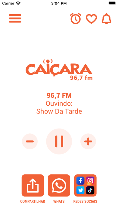 Rádio Caiçara - 96,7 FM Screenshot