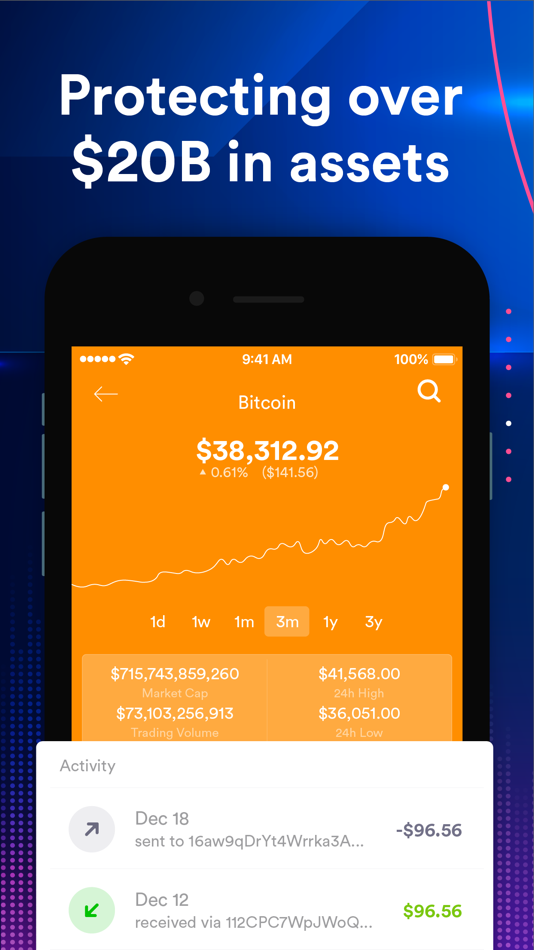 #3. BRD Bitcoin Wallet (iOS) 由: breadwallet LLC